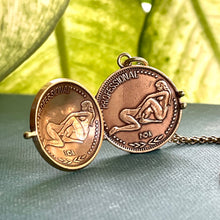 Load image into Gallery viewer, MADE TO ORDER Libra Peep Show Token Locket