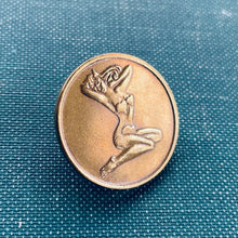 Load image into Gallery viewer, READY TO SHIP Pin-Up Girl Token Pin Made from Real 1980's Vintage Kitty's Adult Center Token