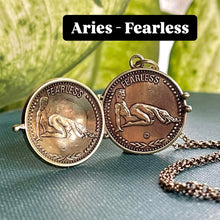 Load image into Gallery viewer, MADE TO ORDER CUSTOM LOCKET - Choose Two Zodiac Signs. ARIES, TAURUS, GEMINI, CANCER, LEO, VIRGO, LIBRA, SCORPIO, SAGITTARIUS, CAPRICORN, AQUARIUS, PISCES.
