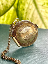Load image into Gallery viewer, MADE TO ORDER CUSTOM LOCKET - Choose Two Zodiac Signs. ARIES, TAURUS, GEMINI, CANCER, LEO, VIRGO, LIBRA, SCORPIO, SAGITTARIUS, CAPRICORN, AQUARIUS, PISCES.