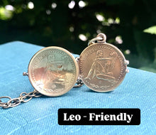 Load image into Gallery viewer, MADE TO ORDER CUSTOM LOCKET - Choose Two Zodiac Signs. ARIES, TAURUS, GEMINI, CANCER, LEO, VIRGO, LIBRA, SCORPIO, SAGITTARIUS, CAPRICORN, AQUARIUS, PISCES.