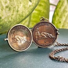 Load image into Gallery viewer, MADE TO ORDER Aries Peep Show Token Locket