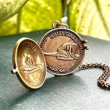 Load image into Gallery viewer, MADE TO ORDER Aquarius Peep Show Token Locket