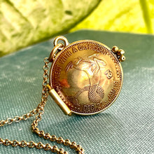 Load image into Gallery viewer, MADE TO ORDER Capricorn Peep Show Token Locket