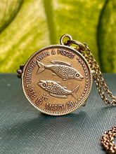 Load image into Gallery viewer, MADE TO ORDER Pisces Peep Show Token Locket