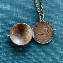 Load image into Gallery viewer, MADE TO ORDER Aquarius Peep Show Token Locket