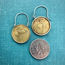 Load image into Gallery viewer, MADE TO ORDER Peep Show Token Earrings, Available with BREASTS or PENIS