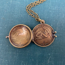 Load image into Gallery viewer, MADE TO ORDER Cancer Peep Show Token Locket