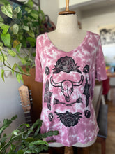 Load image into Gallery viewer, “Life & Death” Handprinted Block Printed Linocut Shirt