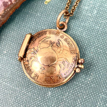 Load image into Gallery viewer, MADE TO ORDER Cancer Peep Show Token Locket