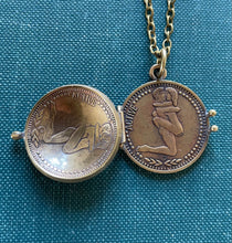 Load image into Gallery viewer, MADE TO ORDER Sagittarius Peep Show Token Locket