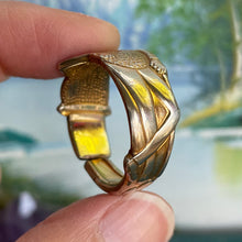 Load image into Gallery viewer, Goldplated Mr Peanut Spoon Ring