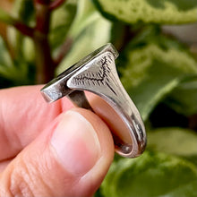 Load image into Gallery viewer, Amazing Reversible Elephant / Mermaid Vintage Thai Siam Niello Ring, Size 9.25