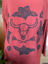 Load image into Gallery viewer, “Life & Death” Handprinted Block Printed Linocut Shirt