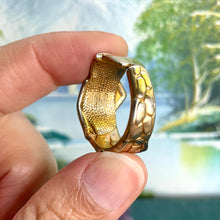 Load image into Gallery viewer, Goldplated Mr Peanut Spoon Ring