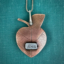 Load image into Gallery viewer, Beautiful Peach Pendant with Carnelian and Carved Turquoise on Sterling Chain