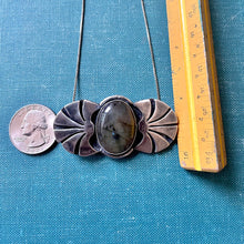 Load image into Gallery viewer, Modifiable Labradorite Pendant Made From Vintage Lost Earring. 100% of Proceeds to the Hussen and Najjar Families 🍉
