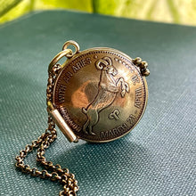 Load image into Gallery viewer, MADE TO ORDER Aries Peep Show Token Locket
